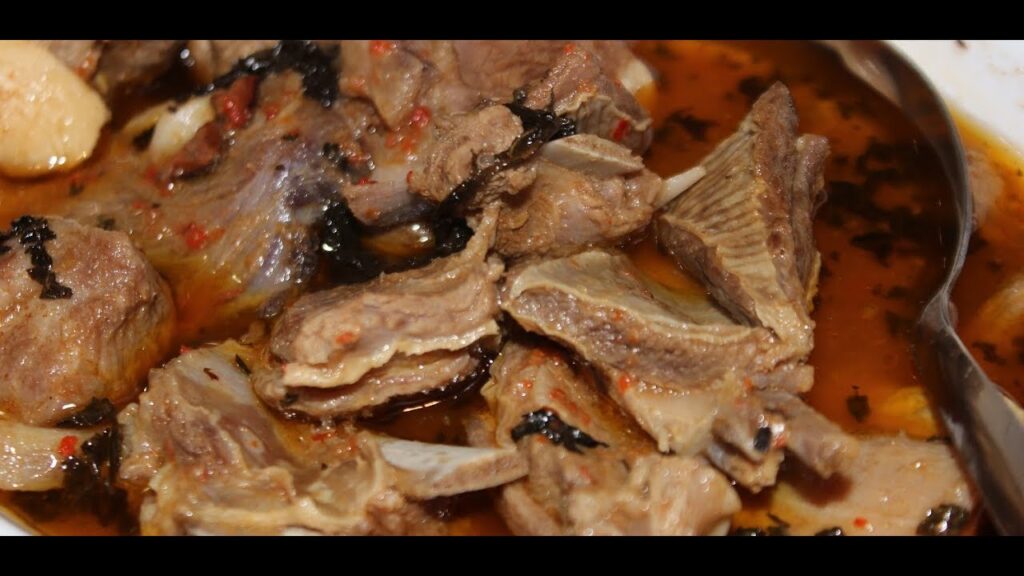 Nigerian Goat Meat Pepper Soup